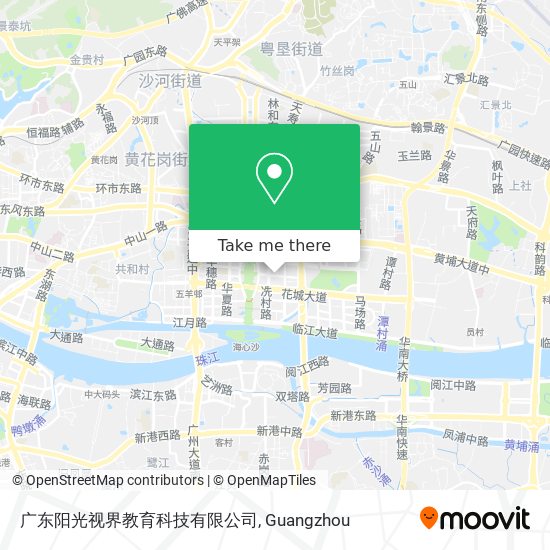 广东阳光视界教育科技有限公司 map