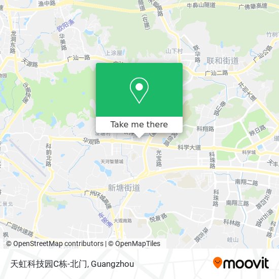 天虹科技园C栋-北门 map