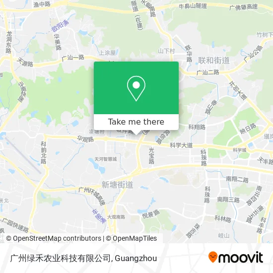 广州绿禾农业科技有限公司 map