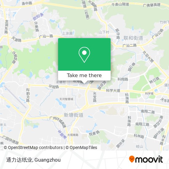 通力达纸业 map