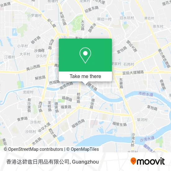香港达碧兹日用品有限公司 map