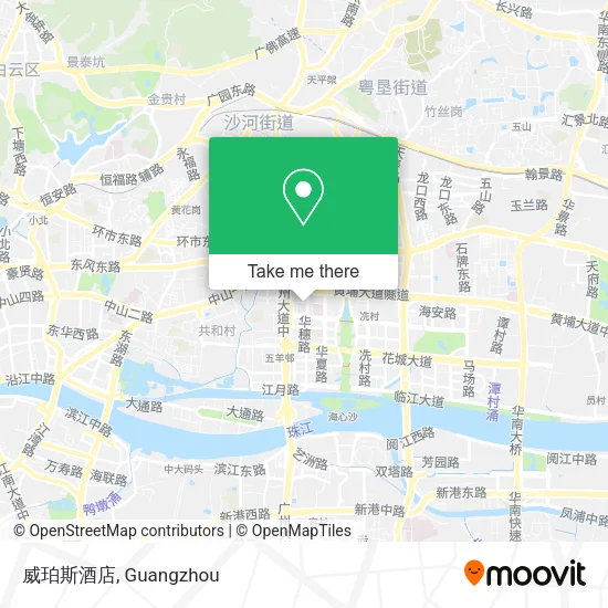 威珀斯酒店 map