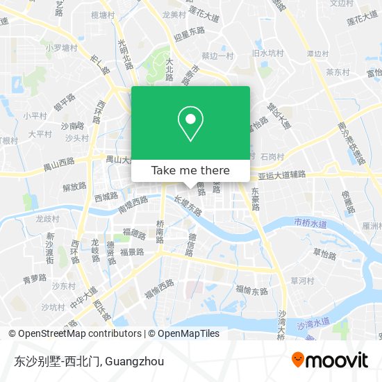 东沙别墅-西北门 map