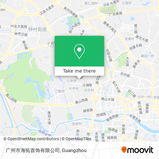 广州市海拓首饰有限公司 map