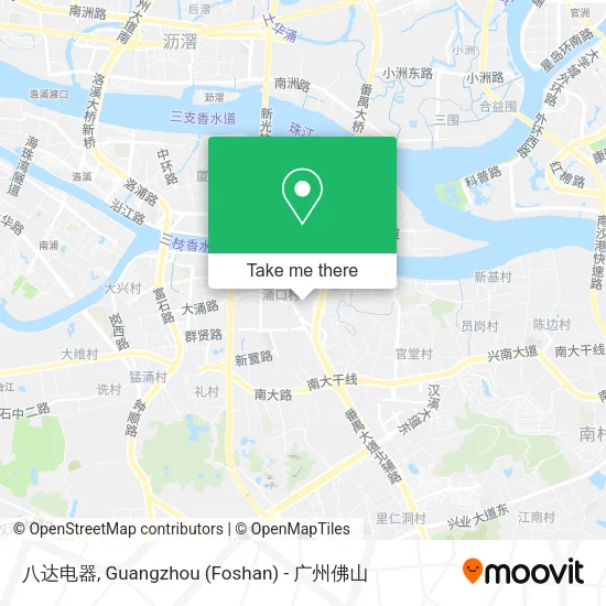 八达电器 map