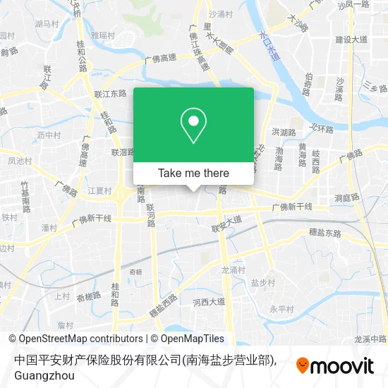 中国平安财产保险股份有限公司(南海盐步营业部) map