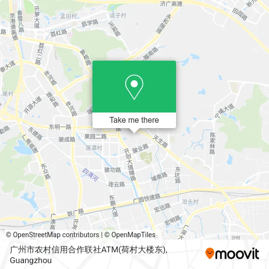 广州市农村信用合作联社ATM(荷村大楼东) map
