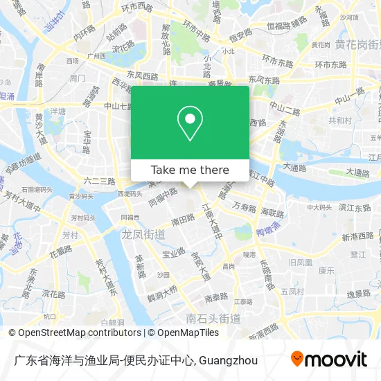 广东省海洋与渔业局-便民办证中心 map