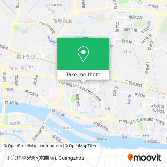 正宗桂林米粉(东圃店) map