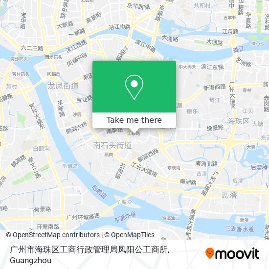 广州市海珠区工商行政管理局凤阳公工商所 map