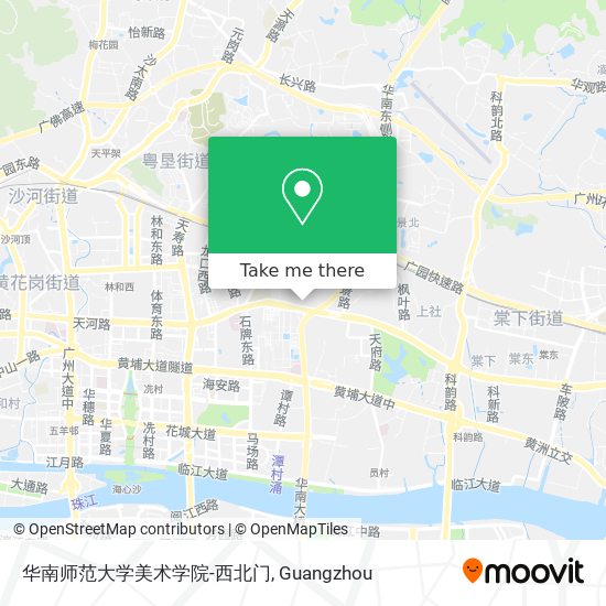 华南师范大学美术学院-西北门 map