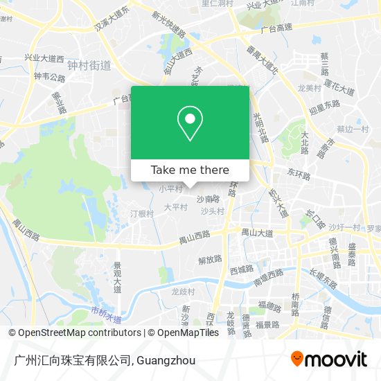 广州汇向珠宝有限公司 map