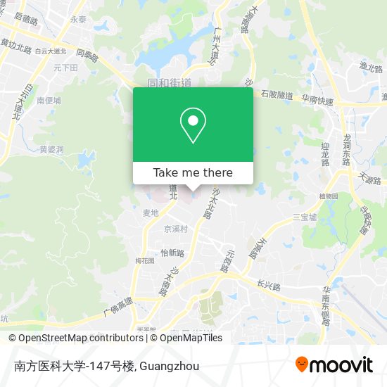 南方医科大学-147号楼 map