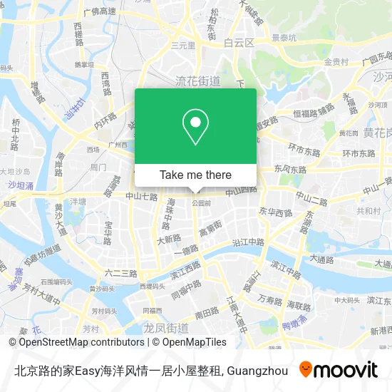 北京路的家Easy海洋风情一居小屋整租 map