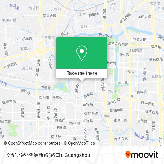 文华北路/叠滘新路(路口) map