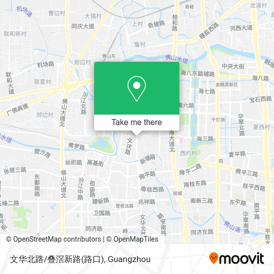 文华北路/叠滘新路(路口) map