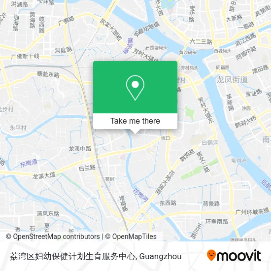 荔湾区妇幼保健计划生育服务中心 map