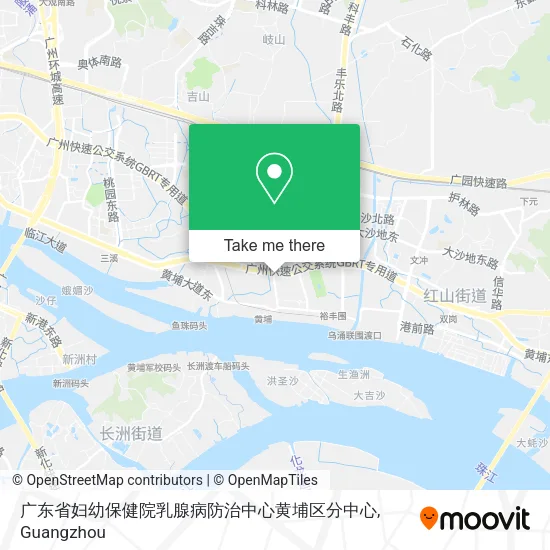 广东省妇幼保健院乳腺病防治中心黄埔区分中心 map