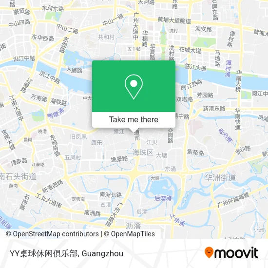 YY桌球休闲俱乐部 map
