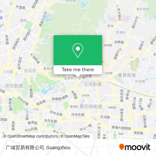 广城贸易有限公司 map