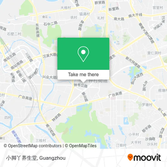 小脚丫养生堂 map