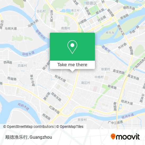 顺德渔乐行 map