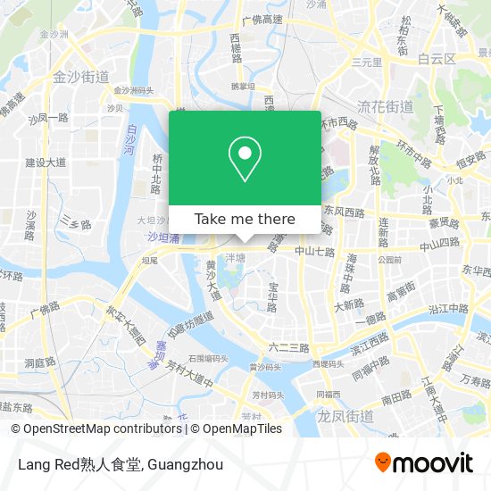 Lang Red熟人食堂 map