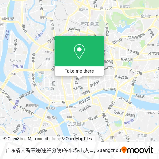 广东省人民医院(惠福分院)停车场-出入口 map
