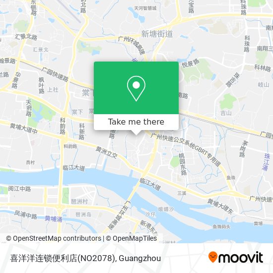 喜洋洋连锁便利店(NO2078) map