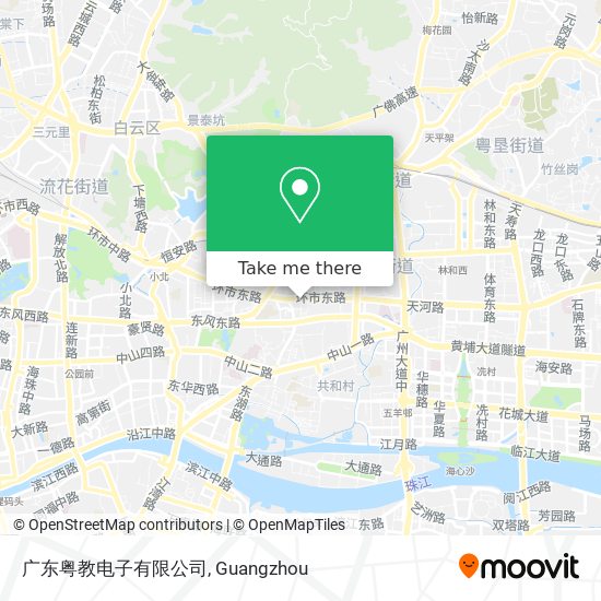 广东粤教电子有限公司 map