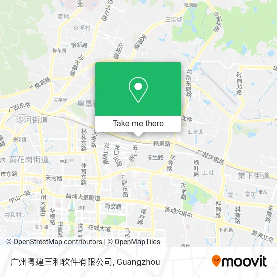 广州粤建三和软件有限公司 map