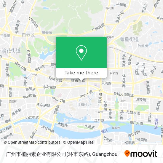 广州市植丽素企业有限公司(环市东路) map