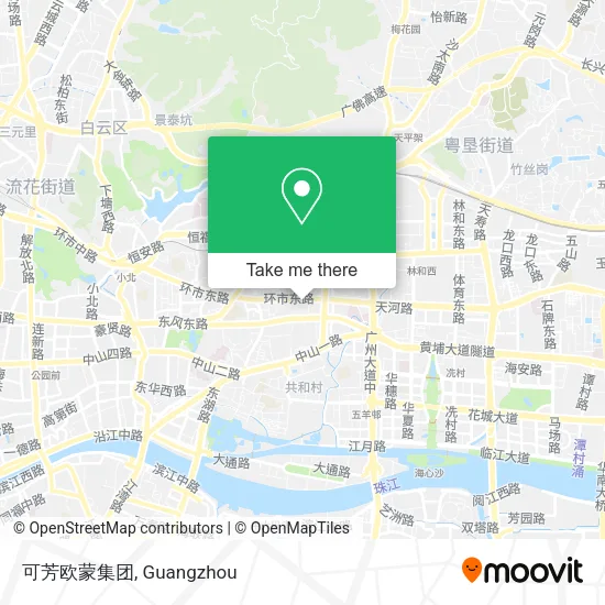 可芳欧蒙集团 map