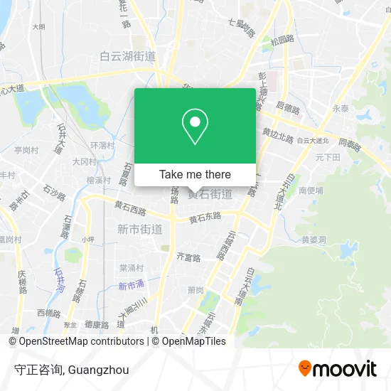 守正咨询 map