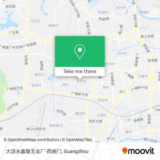 大沥永鑫隆五金厂-西南门 map