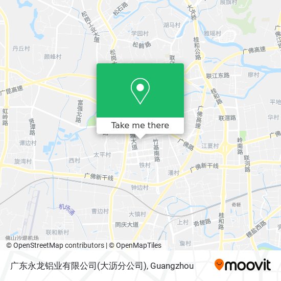广东永龙铝业有限公司(大沥分公司) map