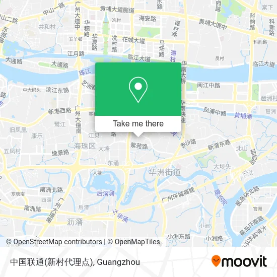 中国联通(新村代理点) map