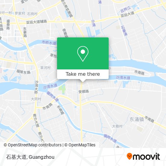 石基大道 map