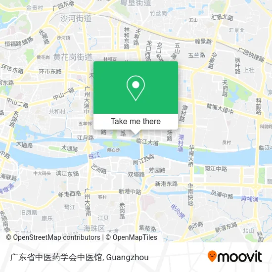 广东省中医药学会中医馆 map