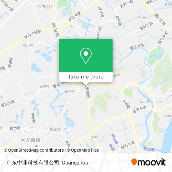 广东中渊科技有限公司 map