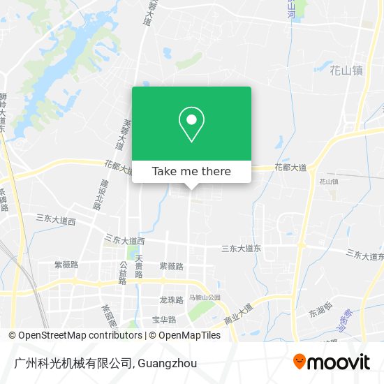 广州科光机械有限公司 map