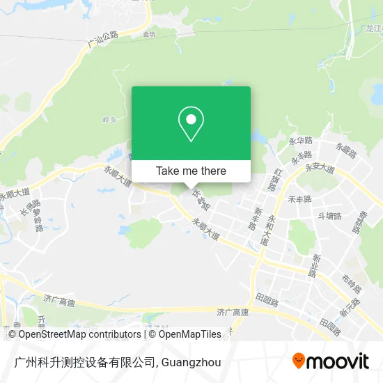 广州科升测控设备有限公司 map
