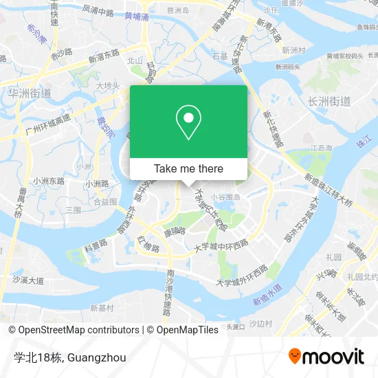 学北18栋 map