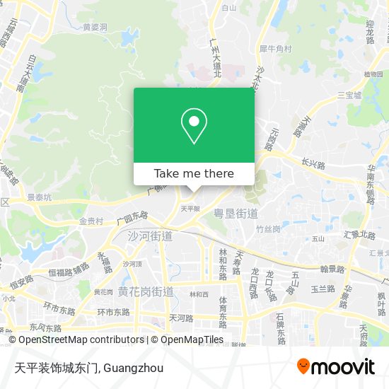 天平装饰城东门 map