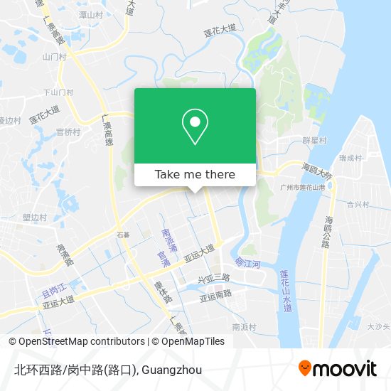 北环西路/岗中路(路口) map