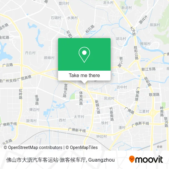 佛山市大沥汽车客运站-旅客候车厅 map