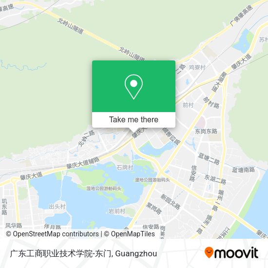 广东工商职业技术学院-东门 map