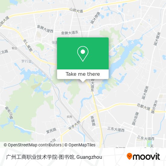 广州工商职业技术学院-图书馆 map