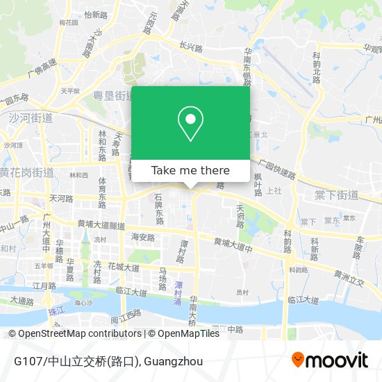 G107/中山立交桥(路口) map