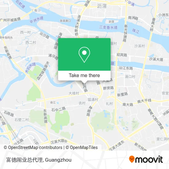 富德闹业总代理 map